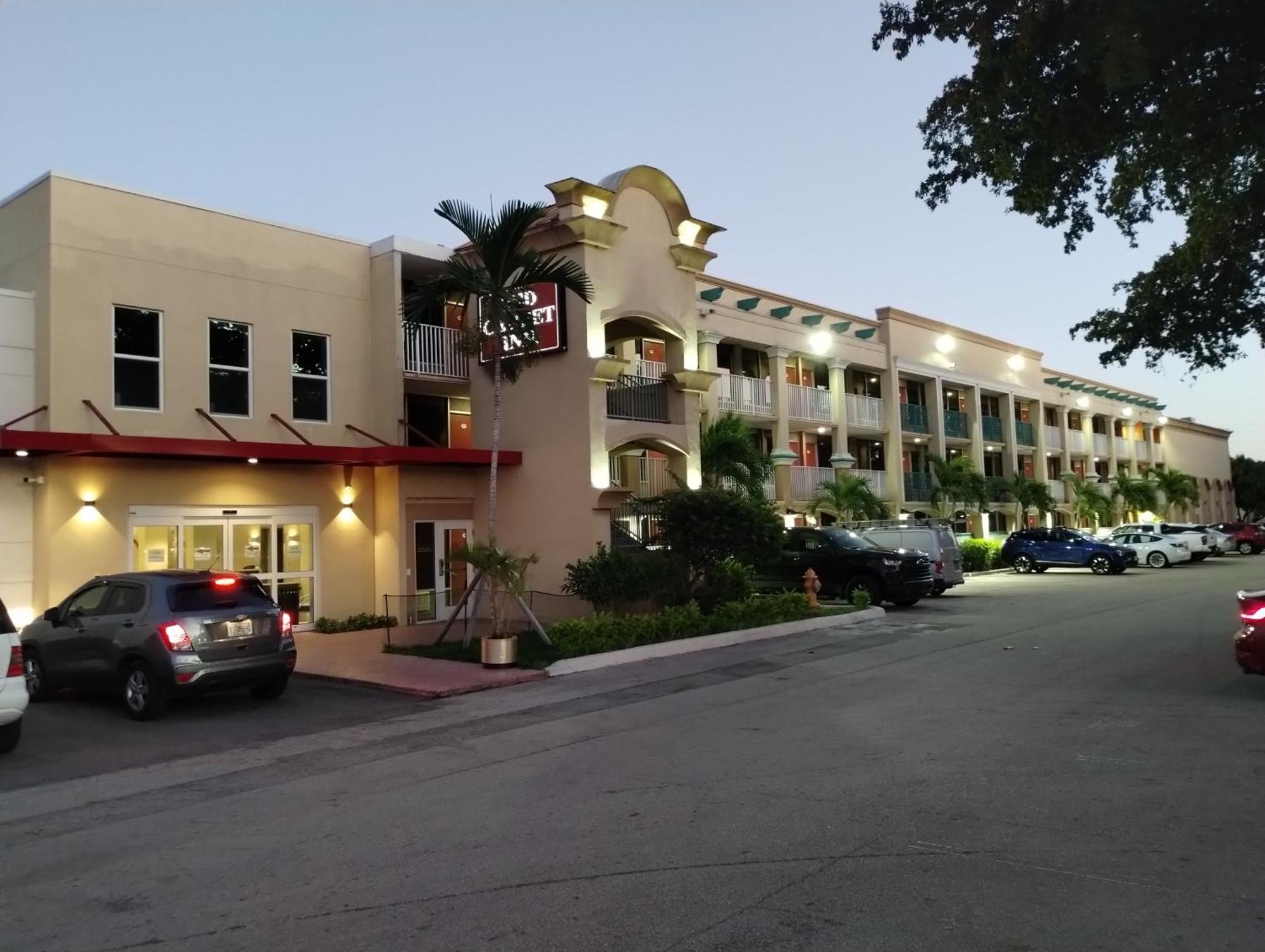 Red Carpet Inn Airport Fort Lauderdale Eksteriør billede